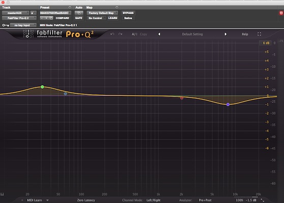 Basic AKG K702 EQ Correction