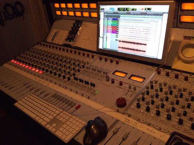 RND console and Pro Tools 10 at Fivethirteen