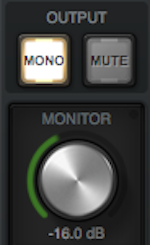 A MONO button