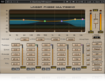 Waves Linear Phase Multiband plug-in